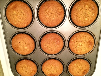 Conscious Cakes - Vegan Gluten Free Snickerdoodle cupcakes, before frosting